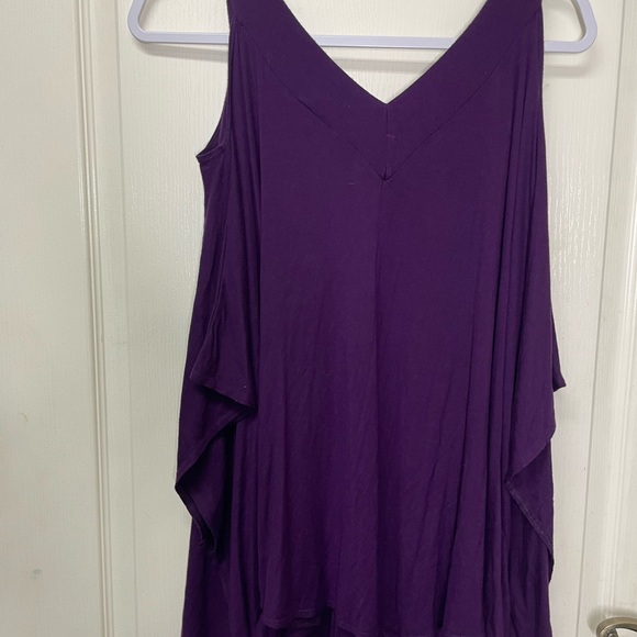 FunFash Purple Studded Women's Blouse - Picture 4 of 4